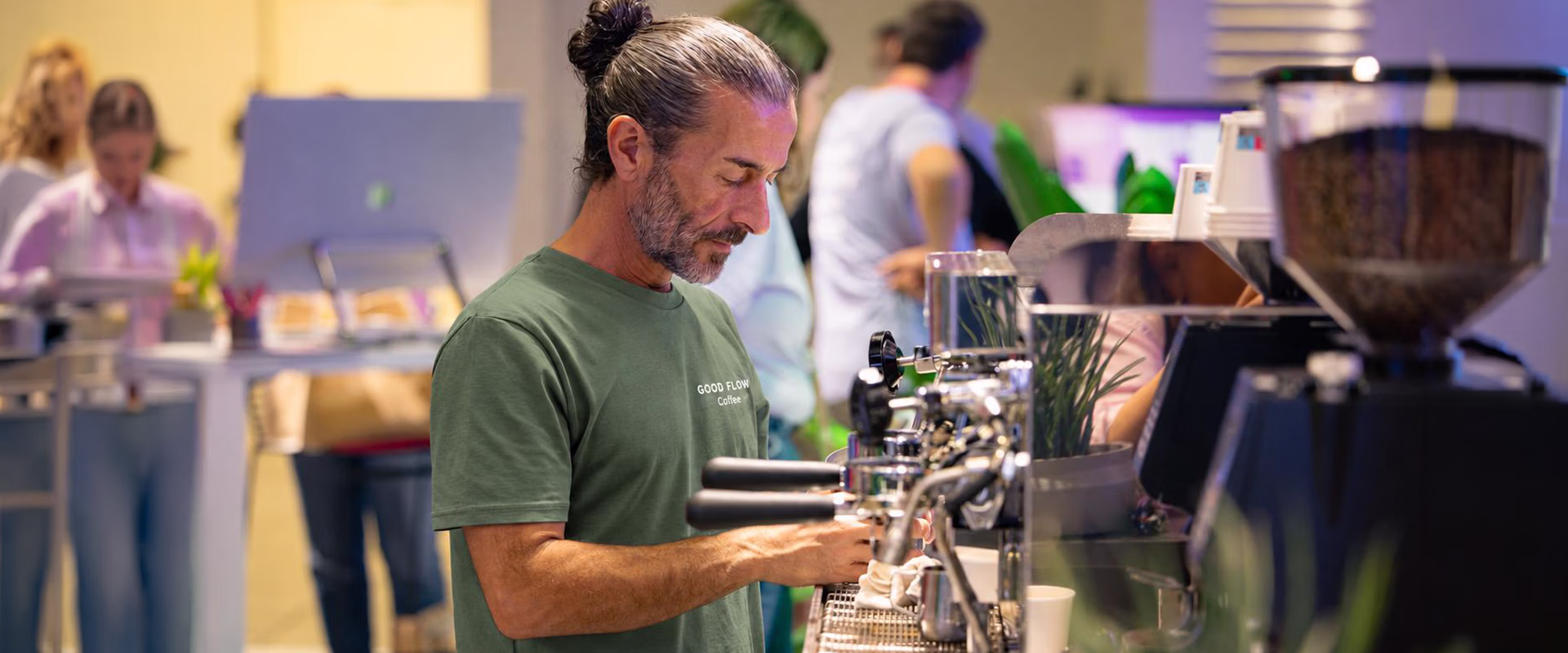 Barista Catering in Düsseldorf bei einem Business Event
