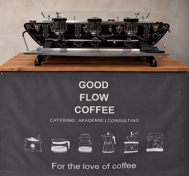 GOOD FLOW COFFEE Kaffeebar für Messe und Firmenevent