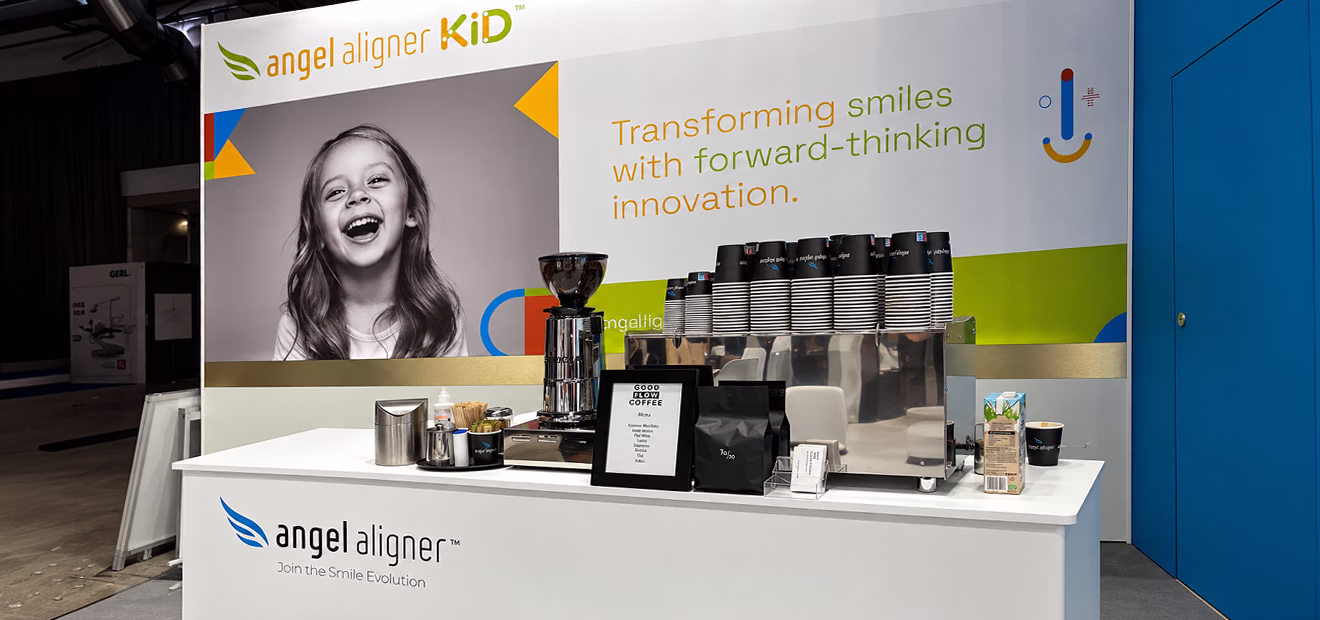 Mobile Kaffeebar von GOOD FLOW COFFEE für Messe und Business Event